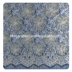 China Tela de nylon metálica do laço de Chantilly da multi cor, guarnição do laço da pestana para o vestido das mulheres fornecedor
