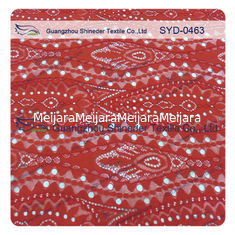 China Eco vermelho - tela amarrado dada forma triângulo tingida amigável do laço do vintage sem vieira fornecedor