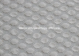China Tela branca solúvel em água do laço do estiramento na largura CY-LW0667 de matéria têxtil 125cm fornecedor