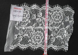 China Guarnição do laço da pestana do nylon de 100% com largura de 13cm para o vestido CY-HB0160 fornecedor