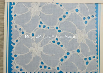 China Guarnição larga do laço do estiramento do ilhó solúvel em água com teste padrão de flor para o roupa interior CY-CX0112 fornecedor