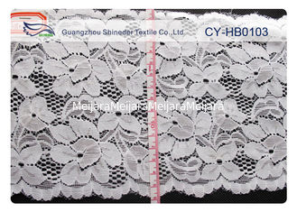 China laço de nylon da chegada nova da largura de 15cm para o roupa interior, Nightwear CY-HB0103 fornecedor