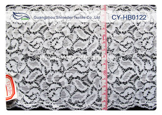 China Tela de nylon solúvel em água, largura CY-HB0122 do laço do algodão da forma de 15cm fornecedor