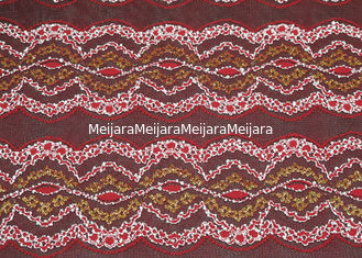 China Tela do laço do ilhó da roupa interior elástica, antiestático metálicos e multi coloridos fornecedor