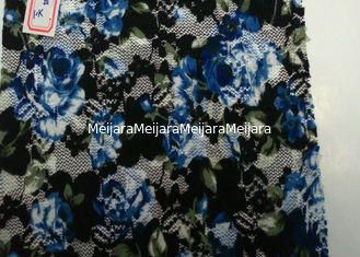 China Tela impressa Digitas da forma da flor índice em casa, do Spandex e do nylon fornecedor