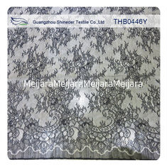 China Tela floral de nylon do laço do estiramento do vestido de casamento dos vestuários da forma da tela do laço de 100% fornecedor