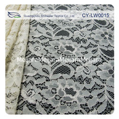 China Tela amarrado viscosa de nylon do laço para a roupa larguras CY-LW0015 de 145CM - umas 150 CM fornecedor
