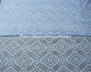 China Malha de nylon da tela do laço do algodão geométrico dos azuis marinhos para o Nightwear SYD-0004 fornecedor