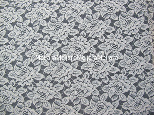 China Por todo o lado na tela de malha de nylon do laço do algodão da guipura/GV floral da tela do laço fornecedor