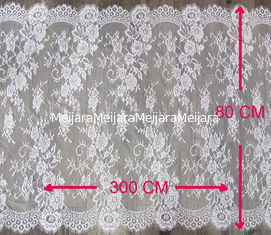 China Guarnição decorativa branca do laço da pestana com largura CY-HB0460 de 80cm fornecedor