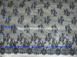 China Nylon preto grande da guarnição 100% do laço da pestana da forma para a senhora Pingamento CY-HB0481 fornecedor