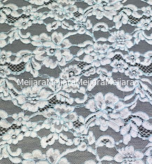 China Da tela de nylon do laço do cabo do algodão o teste padrão de flor floral para garmen vende por atacado fornecedor