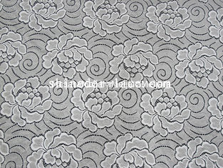 China Tela de nylon do laço algodão simples/elegante do teste padrão de flor para a erva-benta SYD-0171 da forma fornecedor