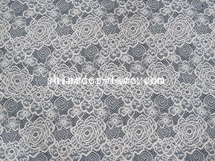 China Tela material do laço do estiramento do Spandex de nylon por todo o lado no projeto para o sutiã ou o roupa interior SYD-0176 fornecedor
