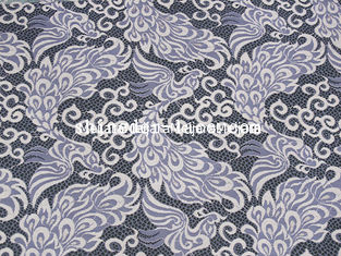 China Tela de nylon do laço do algodão original de Deisgn do teste padrão de Phoenix roxa/nobre do marfim para o fato SYD-0187 fornecedor