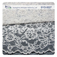 China Vestidos amarrado suíços das noivas da tela do laço do jacquard da forma de prata fornecedor