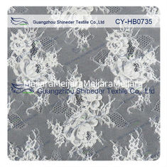 China Tela pela jarda, costume da guarnição do laço da pestana da costura do jacquard impressa fornecedor