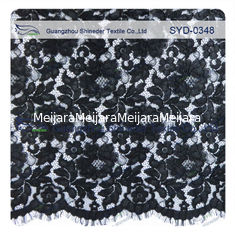 China Aparamento feito sob encomenda da tela do laço do cabo do vestido de casamento de Thic do nylon e do algodão fornecedor