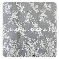 China Guarnição elástica do laço da pestana de nylon branca bonita/guarnição decorativa do laço fornecedor