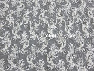 China O laço viscoso de Chantilly do cabo elegante/bordou a tela do laço fornecedor