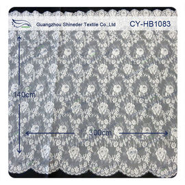 AEO LIVRAM a tela floral do laço do nylon de Chantilly 100% para todos os tipos do vestuário fornecedor