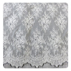de matéria têxtil floral do OEM de Chantilly da tela do laço do vestido de casamento de 150CM tela floral fornecedor