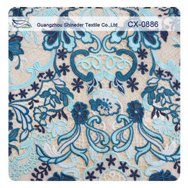 floral do poliéster do ± 5% de 120cm bordado faz crochê a tela do laço para o roupa interior/roupa interior/vestido fornecedor