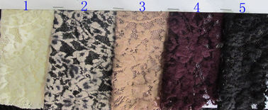 Tela de nylon escovada solúvel em água do Spandex de rayon do laço para o estofamento CY-LQ0028 fornecedor