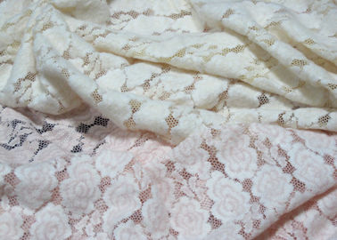 Tela antiestática escovada jacquard do laço com o GV CY-LQ0041 da largura de 140cm fornecedor