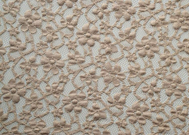 Por todo o lado na tela de nylon do laço do estiramento de rayon/tela floral elástica CY-LW0104 do laço fornecedor