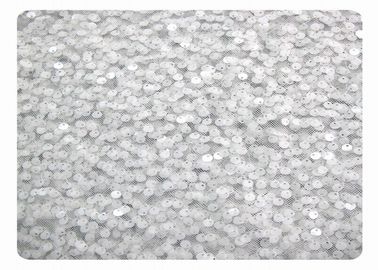 Tela frisada do laço do nylon &amp; do poliéster para o vestido de casamento CY-XP0003 fornecedor