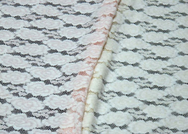 Tela escovada respirável colorida elegante do laço do jacquard para mulheres fornecedor