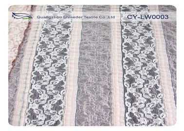 Tela de nylon do Spandex do laço Stretchable novo do tule, largura CY-LW0003 de 130cm fornecedor