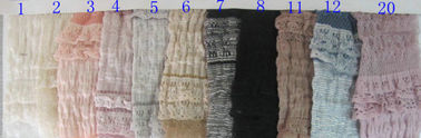 Tela solúvel em água do laço do estiramento do OEM/ODM, tela de nylon CY-LW0022 do Spandex do algodão fornecedor
