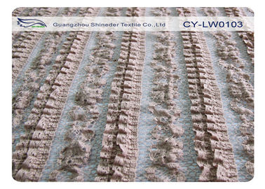 Spandex home CY-LW0103 do algodão 10% do nylon 50% da tela 40% do laço do estiramento de matéria têxtil fornecedor