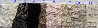Tela Eco-Amigável para vestidos, multi tela CY-LW0480 do laço do estiramento do laço da cor fornecedor
