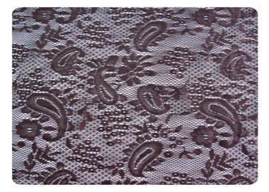 Tela Eco-Amigável do laço do poliéster, projeto do caju para o roupa interior CY-CT8503 fornecedor