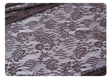 Tela Eco-Amigável do laço do poliéster, projeto do caju para o roupa interior CY-CT8503 fornecedor