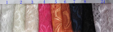 Tela elástica do laço do Spandex novo da forma para o vestido de casamento, roupa interior CY-DN0006 fornecedor