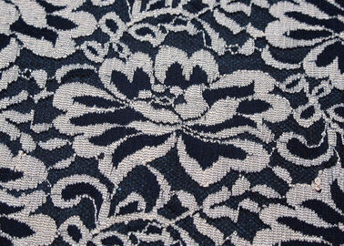 Tela elástica de nylon do laço da flor feita sob encomenda para OEM de estofamento/ODM CY-LW0790 fornecedor