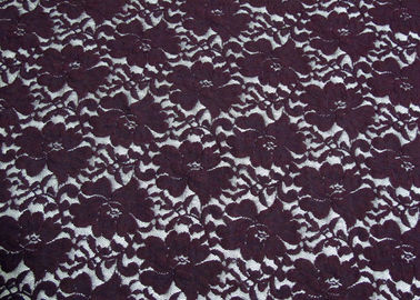 Spandex elástico elástico CY-LW0790 do nylon 10% do algodão 30% da tela 60% do laço fornecedor