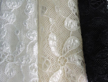 Tela elástica Psiquiatra-Resistente do laço, tela CY-LW0795 do Spandex do nylon 10% de 90% fornecedor