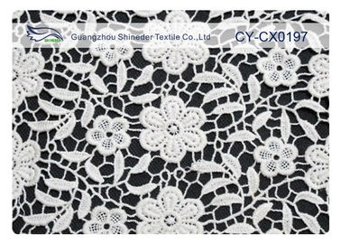 Tela bordada Eco-Amigável do laço para o vestido de casamento CY-CX0197 fornecedor