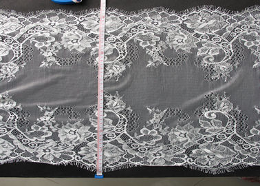 Guarnição branca do laço da pestana do vestido da forma com largura CY-HB3211 de 43cm fornecedor