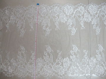 Guarnição branca do laço da pestana do vestido da forma com largura CY-HB3211 de 43cm fornecedor