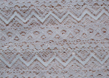 Tela amarrado do laço da guipura para o vestido/o material amigável CY-LW0788 laço de Eco fornecedor