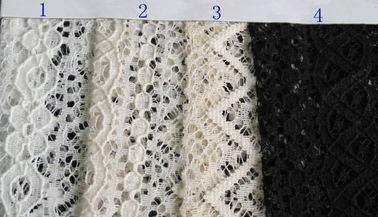 Tela amarrado do laço da guipura para o vestido/o material amigável CY-LW0788 laço de Eco fornecedor