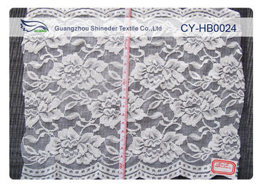 Nylon da guarnição do laço do projeto lavável da forma + Spandex de nylon CY-HB0024 fornecedor