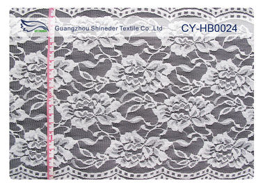 Nylon da guarnição do laço do projeto lavável da forma + Spandex de nylon CY-HB0024 fornecedor