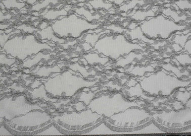 Tela metálica de prata de nylon do laço do fio para o Nightwear CY-LW0632 antiestático fornecedor